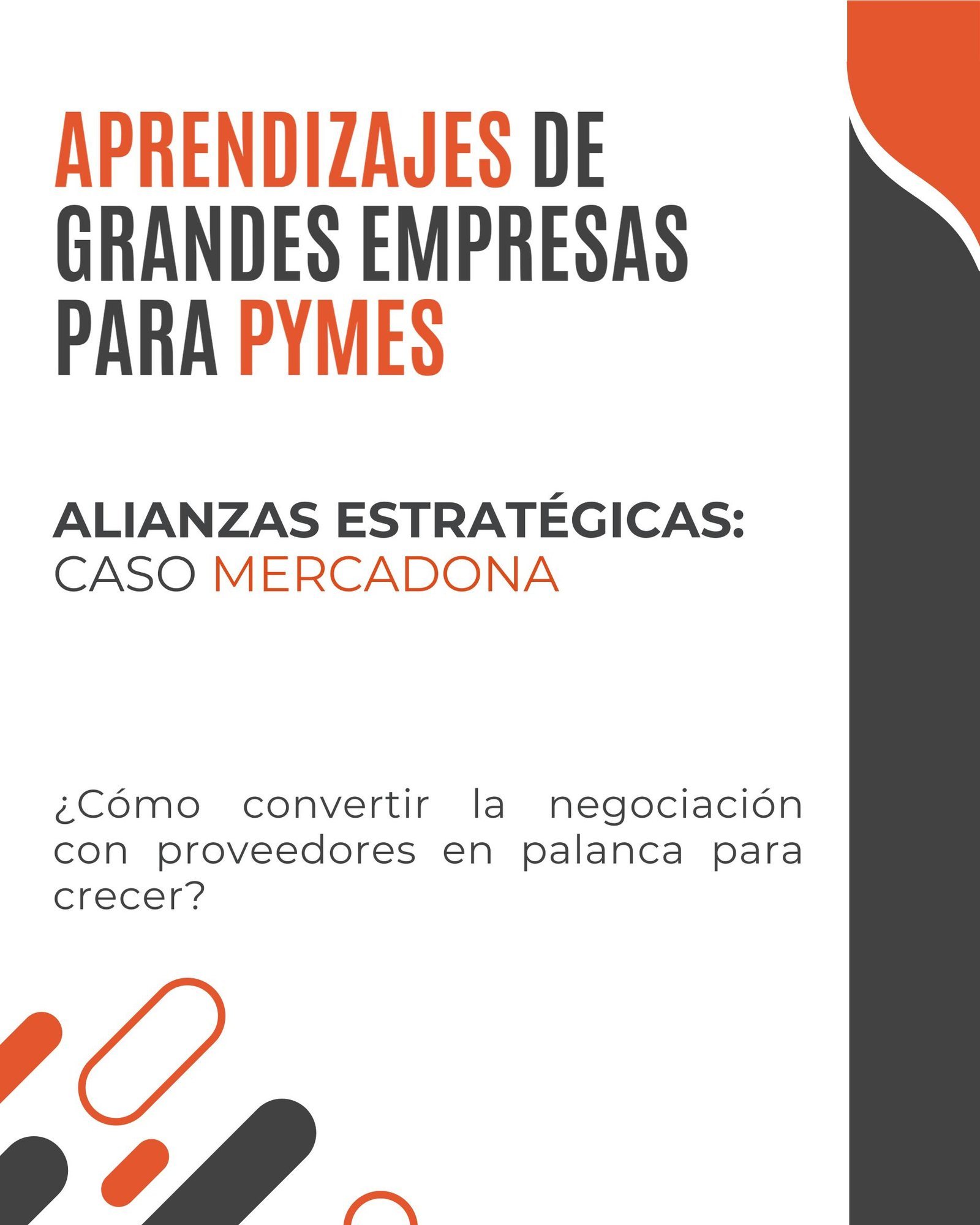 Alianzas con Proveedores: Financiación en la cadena de valor (Modelo Mercadona) — imagen 1